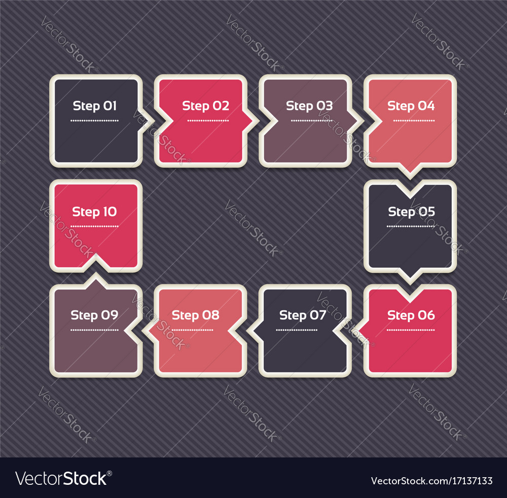 Progress background template for diagram graph