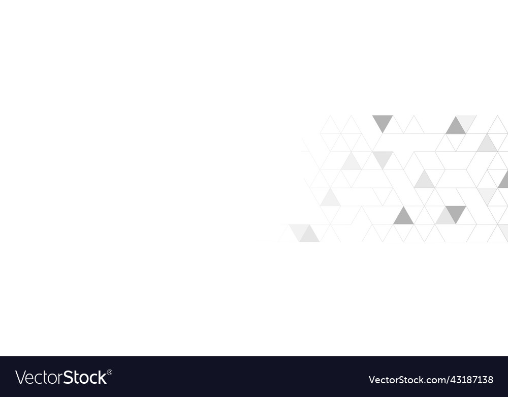 Abstract geometric pattern with a triangular