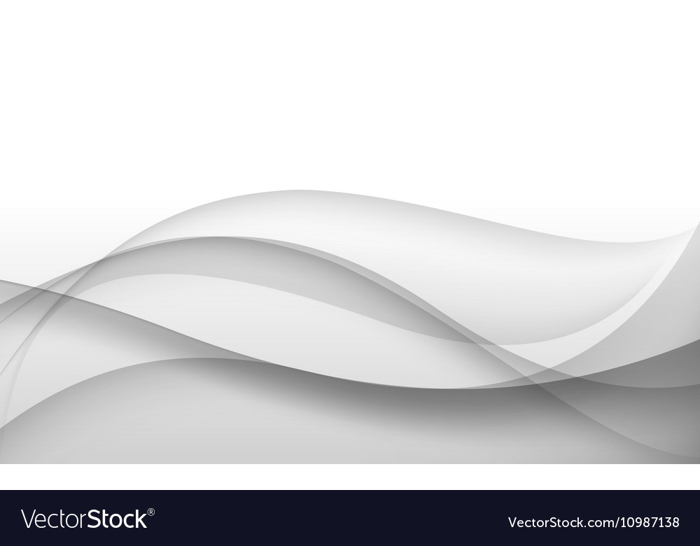 Abstract gray background with wave