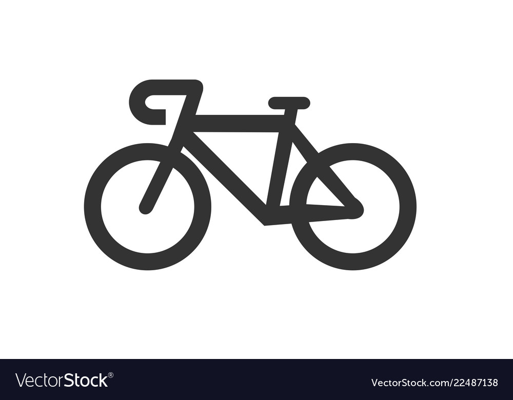 Bike icon Royalty Free Vector Image - VectorStock