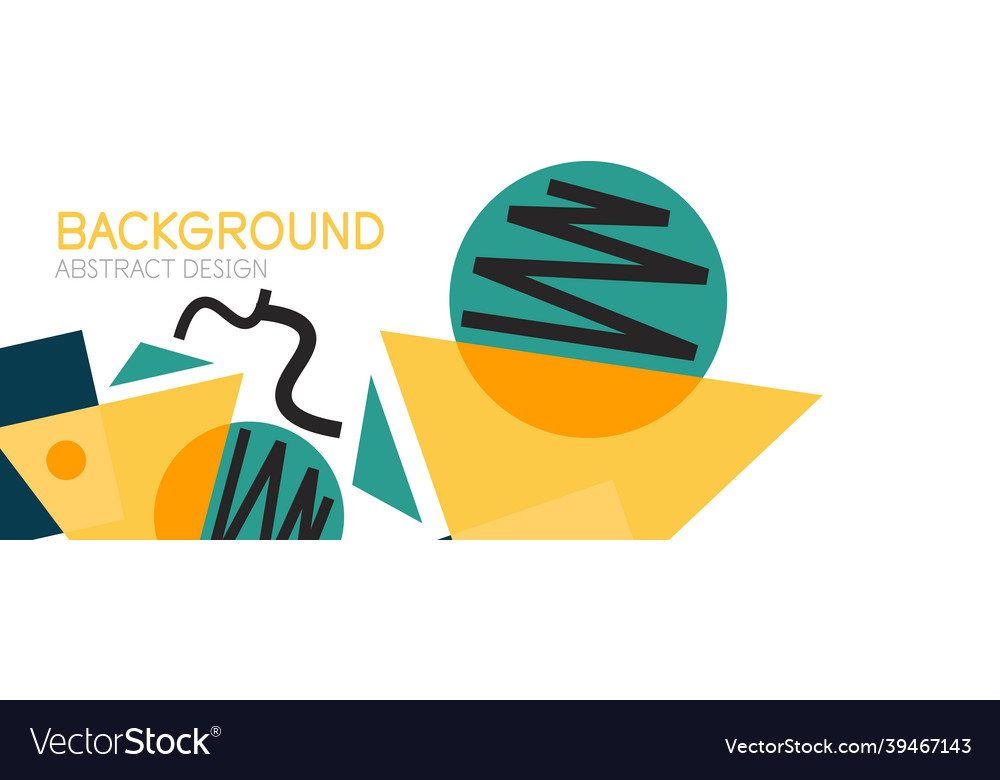Abstract background blocks lines triangles vector image Abstract background blocks lines triangles