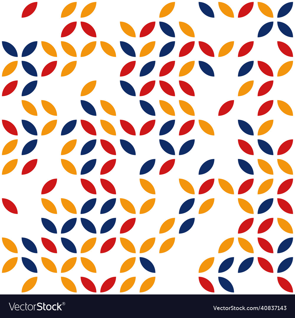 Background of different color chaotic triangles vector image Background of different color chaotic triangles