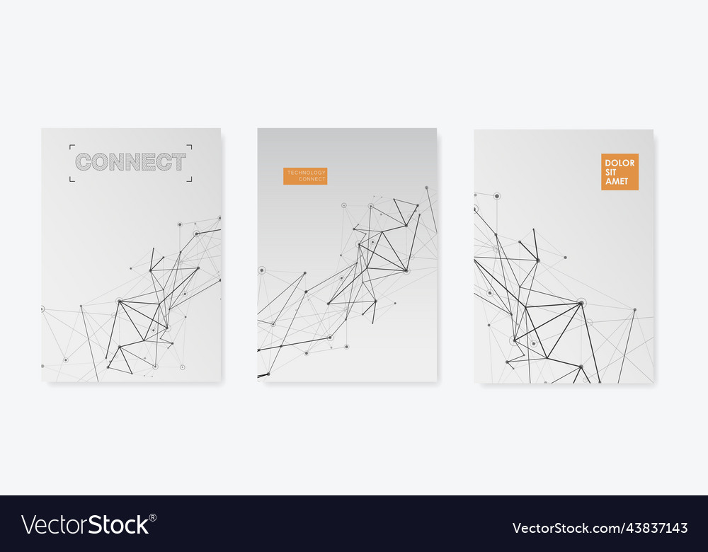 Connecting Lines & Dots Background
