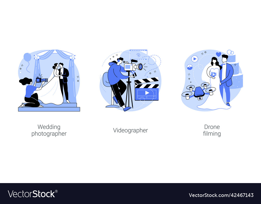 Freelance Fotograf isolierte Cartoon