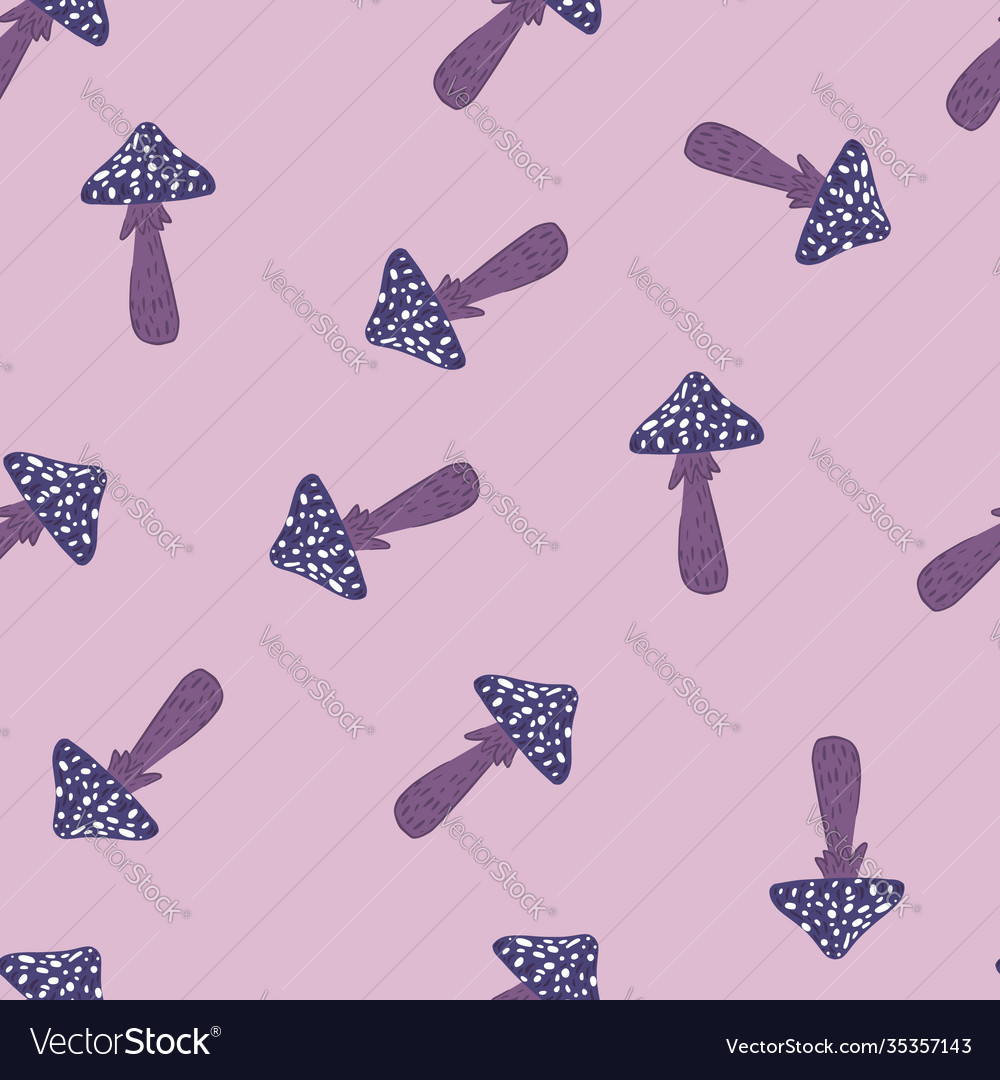 Random seamless pattern with doodle magic vector image Random seamless pattern with doodle magic