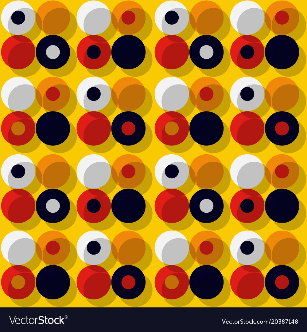 Orbit offset seamless pattern