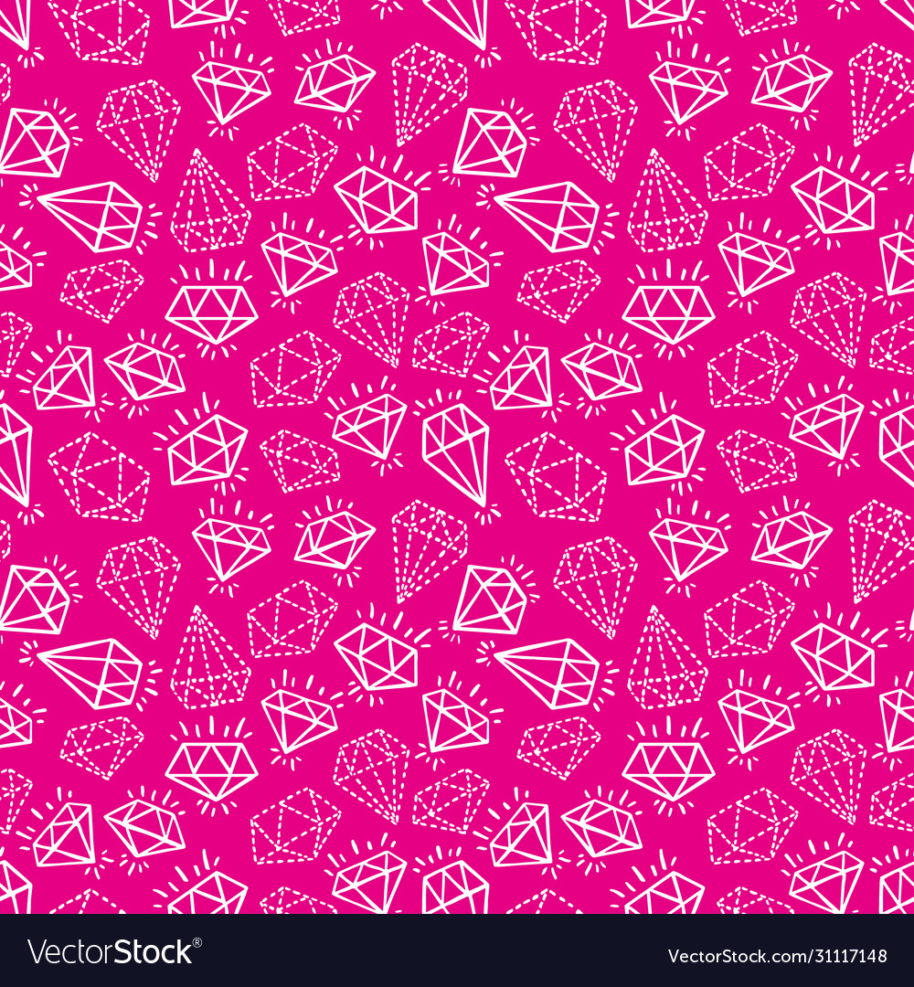 Pattern with different gems