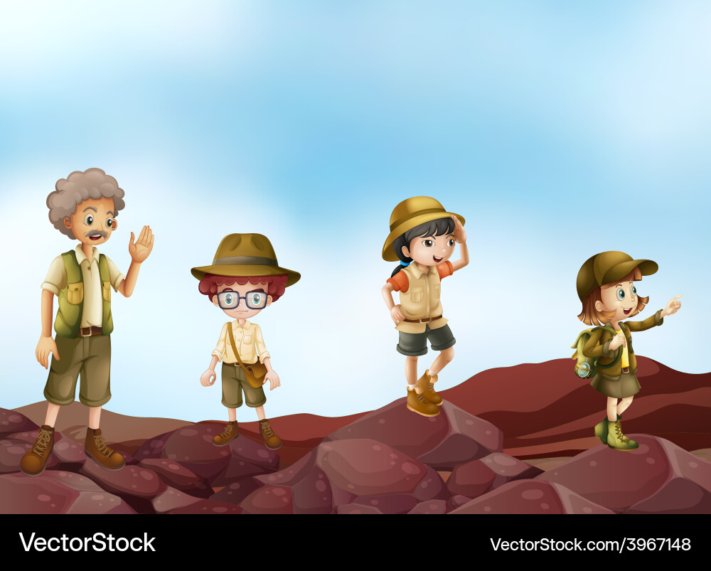 Scouts Royalty Free Vector Image - VectorStock