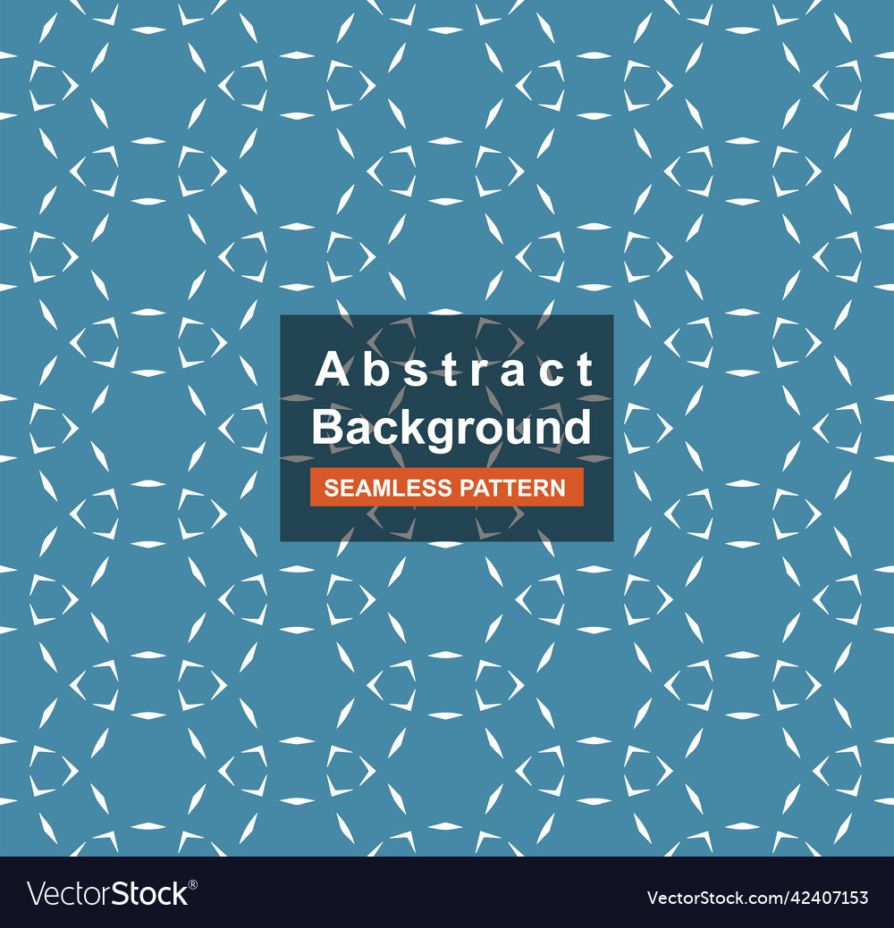 Abstract geometric seamless pattern background vector image Abstract geometric seamless pattern background