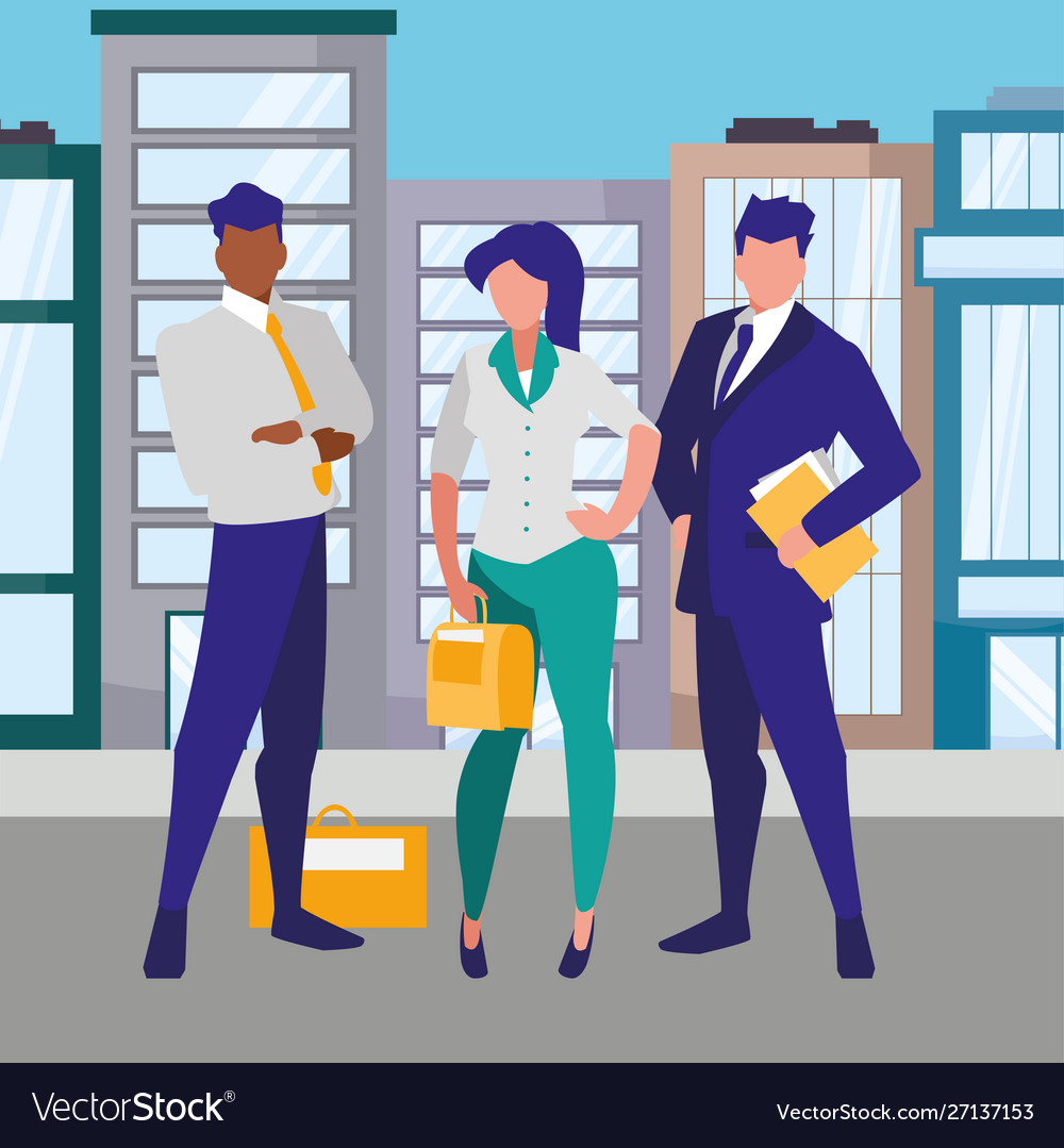 Avatar businesspeople design Royalty Free Vector Image