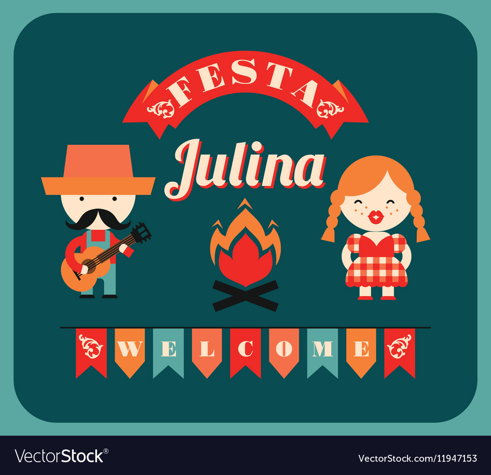Brasilianische Juni Party Fiesta