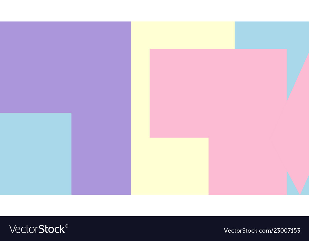 Pattern with a colored box white background vector image Pattern with a colored box white background