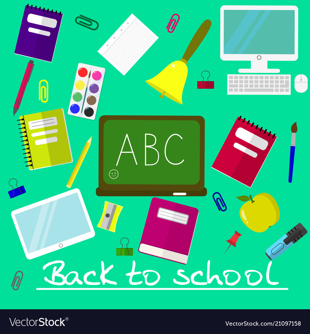 Back to school background