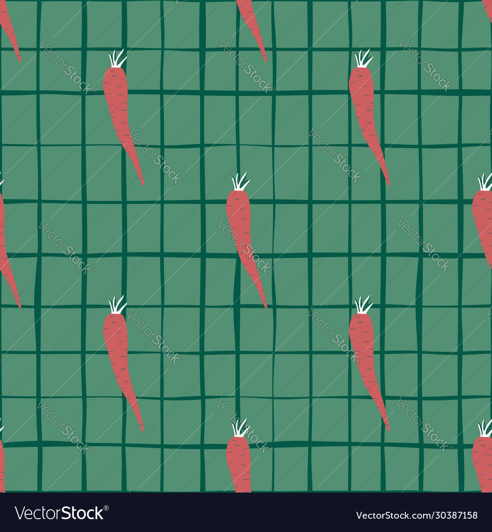 Chilli seamless pattern on stripe background