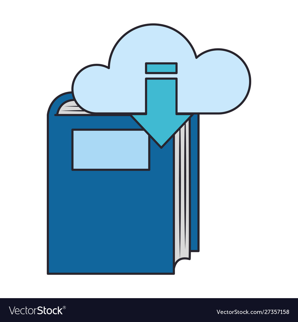 Cloud storage with laptop isolated icon