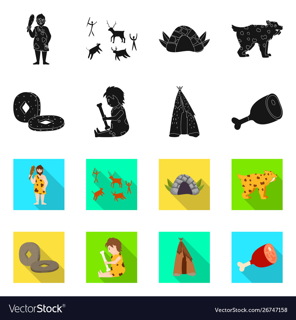 Isolated object evolution and neolithic symbol