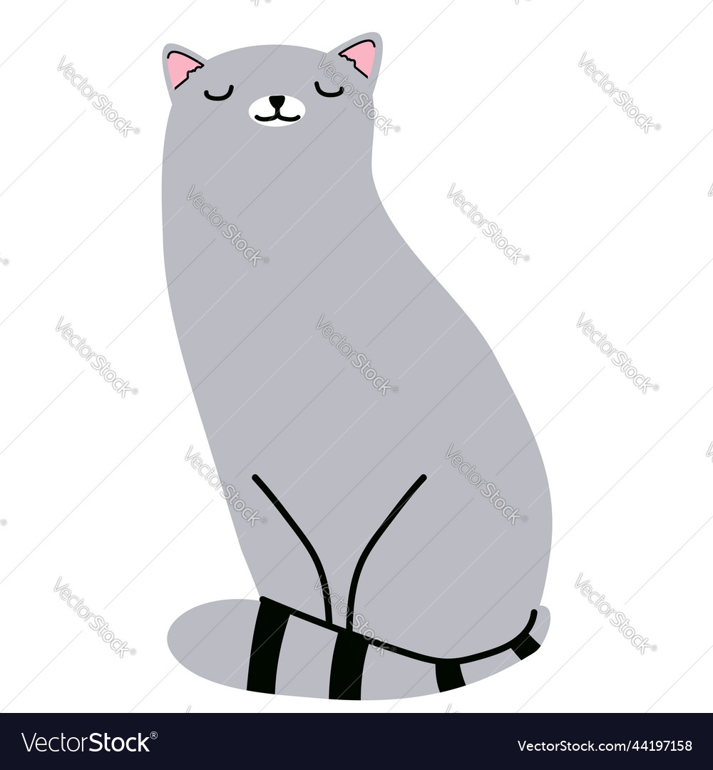 Cat Icon icon minimal isolated white minimalistic kitty Stock Vector by  ©moleks 111406994