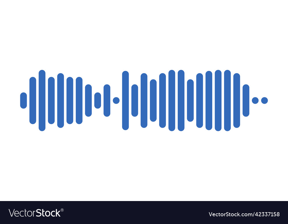 Recording of audio message template ui element vector image Recording of audio message template ui element