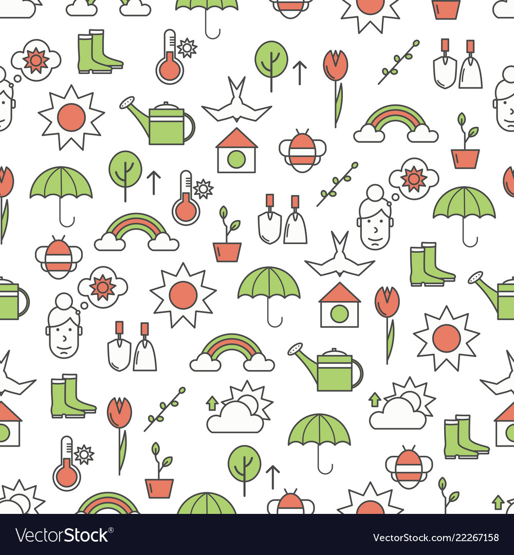 Springtime Garden Pattern