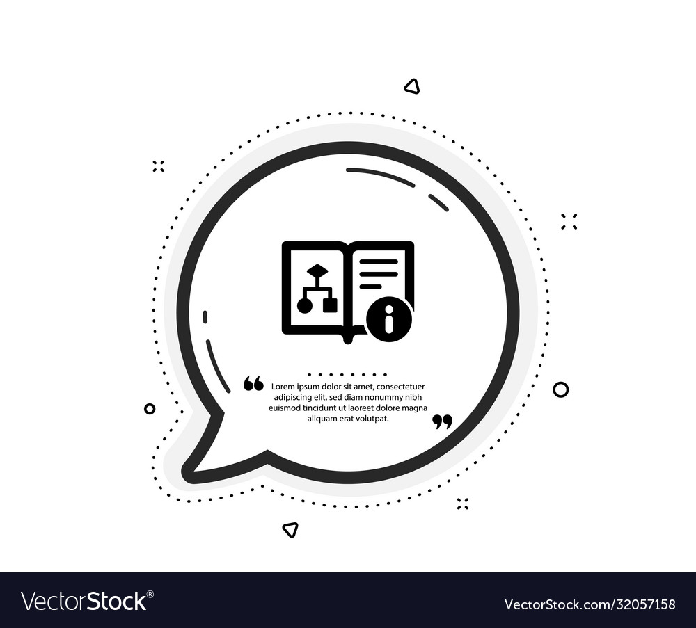 Technical algorithm icon project documentation