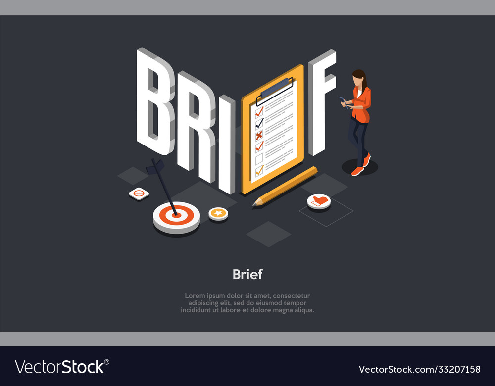 Work tasks and activities assignment concept vector image Work tasks and activities assignment concept