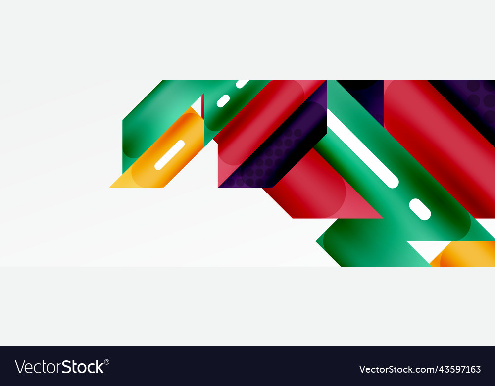 Background color abstract overlapping stripes vector image Background color abstract overlapping stripes
