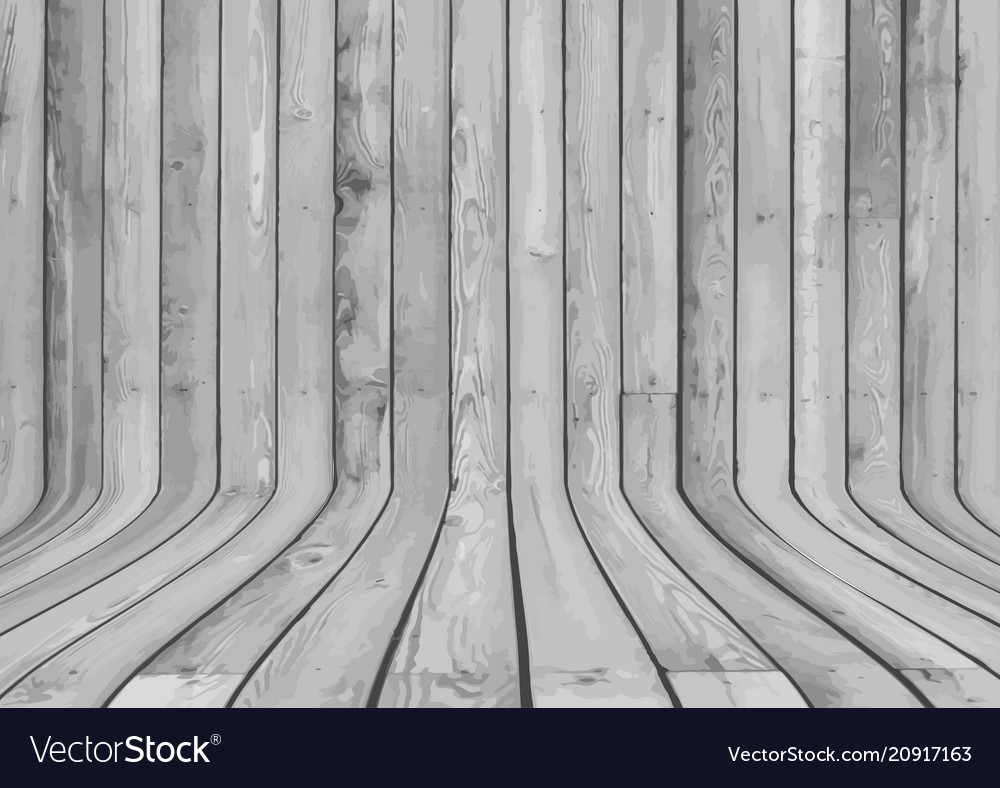 Curved wood display background Royalty Free Vector Image