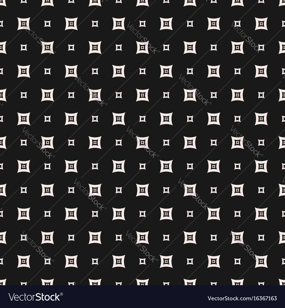 Geometric pattern rounded figures small squares