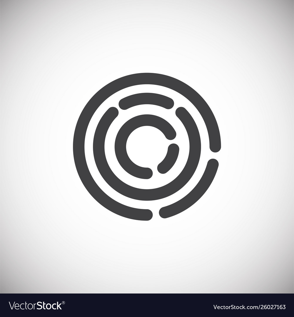 Loading related icon on background for graphic