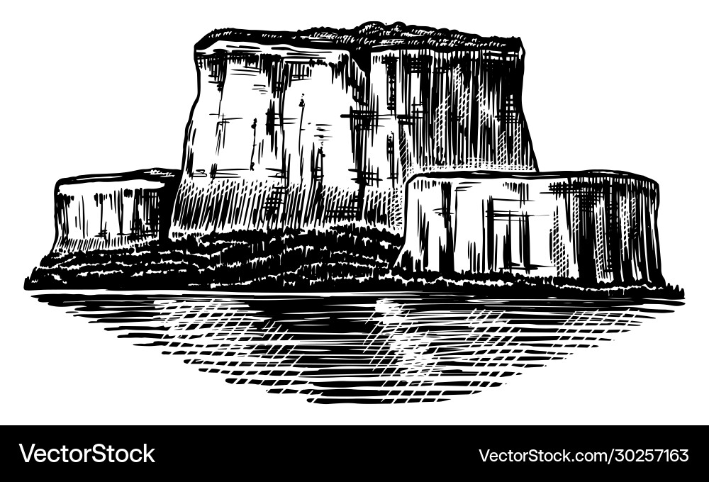 Mount roraima in south america mountains peaks Vector Image