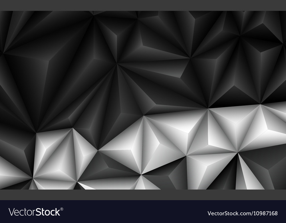 Abstrakter geometrischer schwarzer und weißer Hintergrund