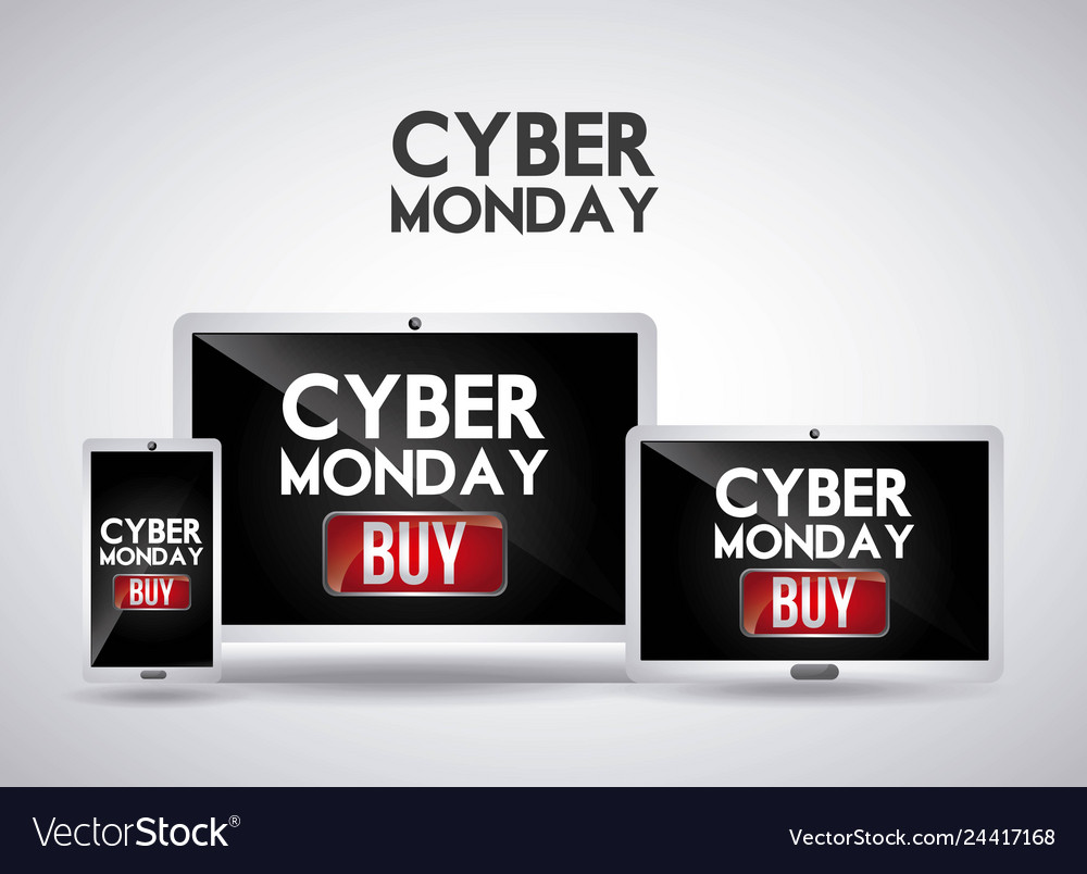 Cyber monday deals Royalty Free Vector Image VectorStock
