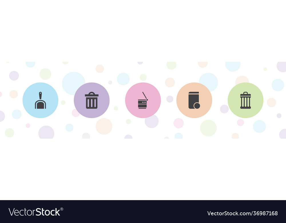 Garbage icons