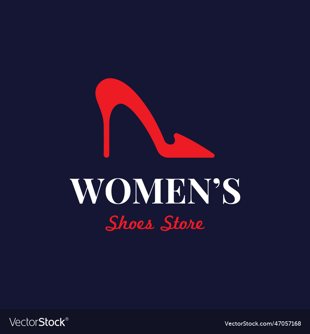 Hand drawn elegant and luxury high heel creative vector image Hand drawn elegant and luxury high heel creative