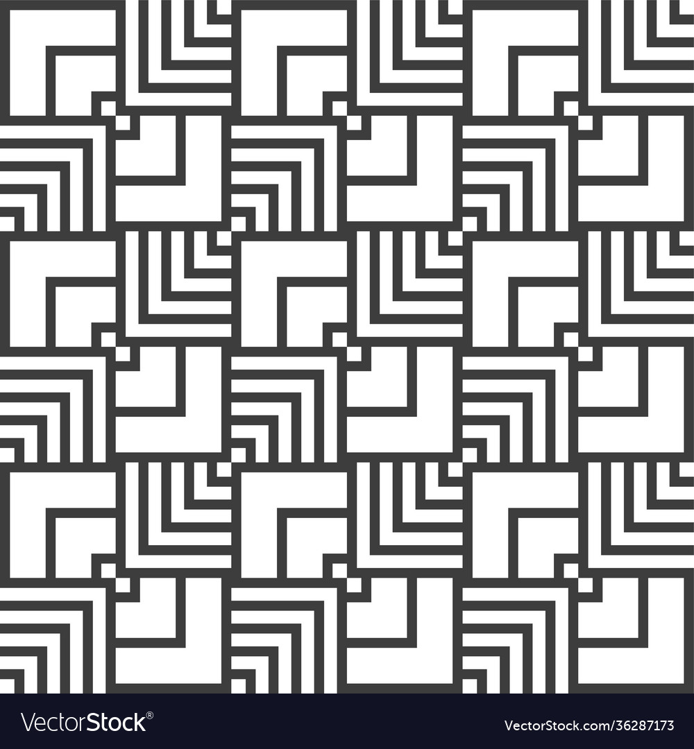 Abstract lines mosaic pattern repeating geometric