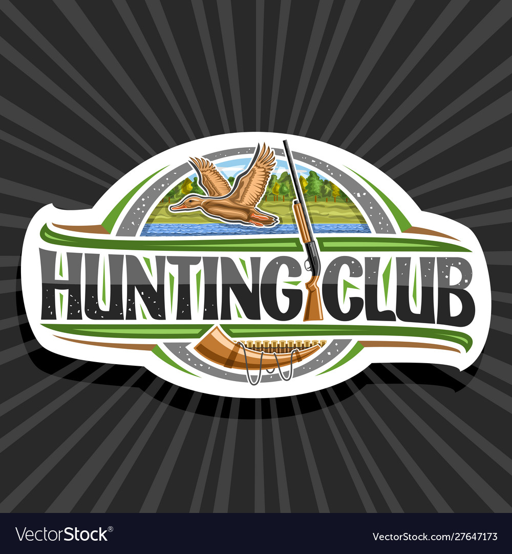 Logo for hunting club