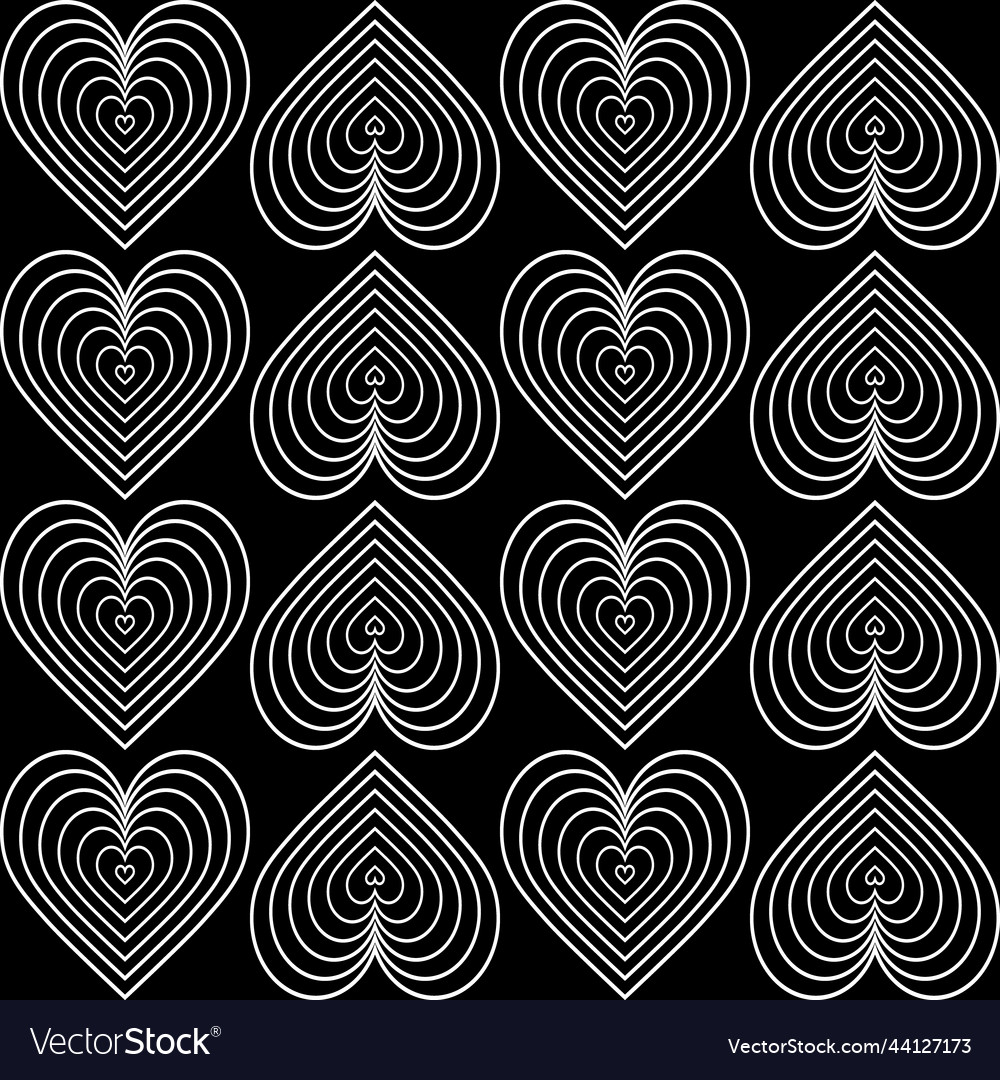Seamless modern pattern line art isolated