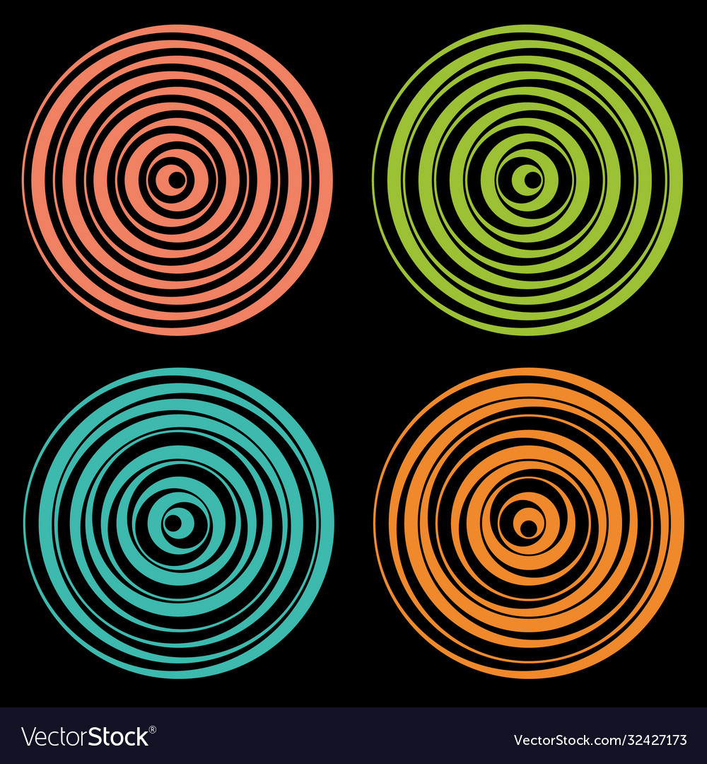 Set round elements from lines
