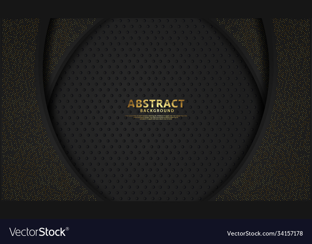 Background with glitters golden effect realistic