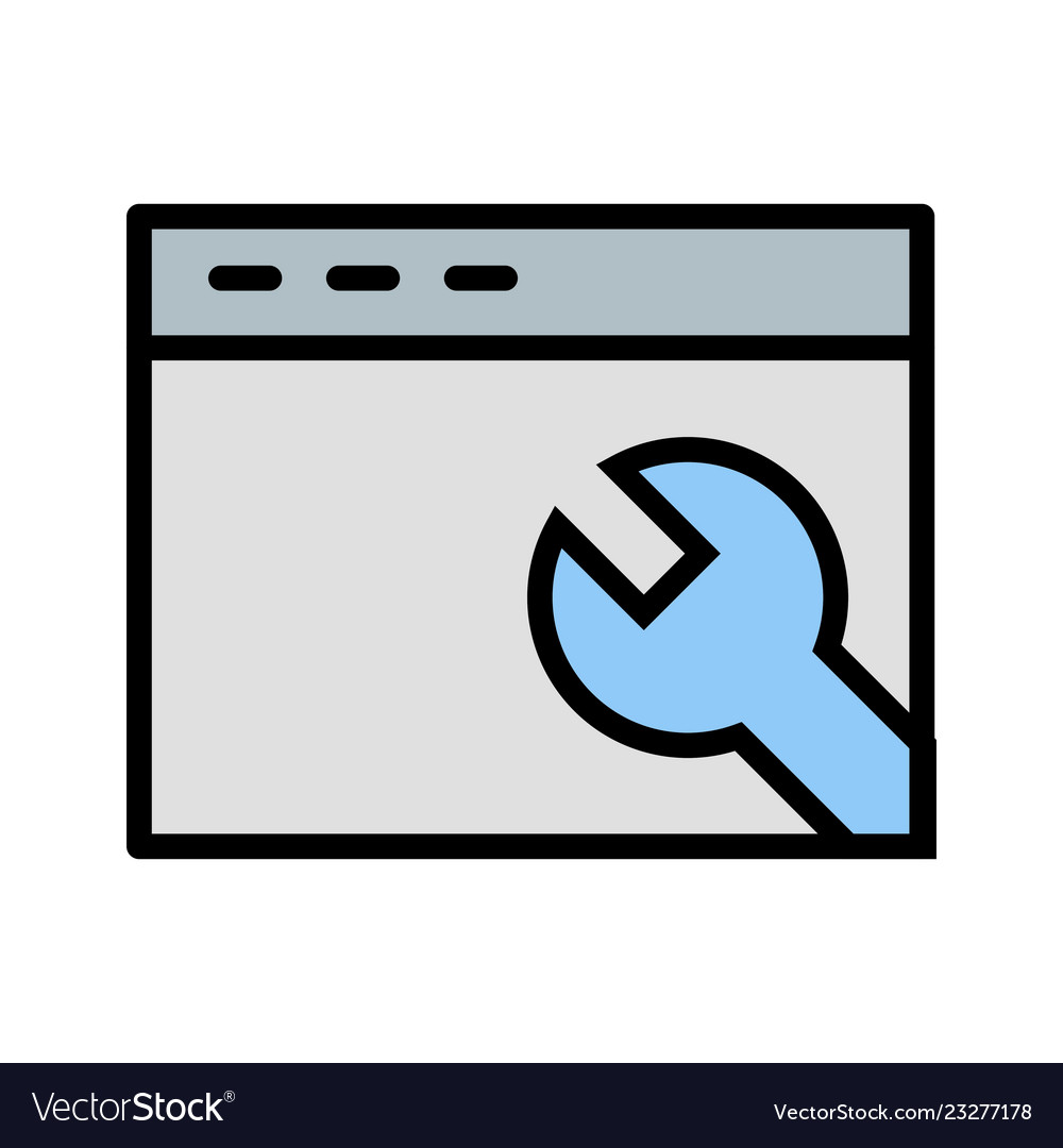 Browser settings icon