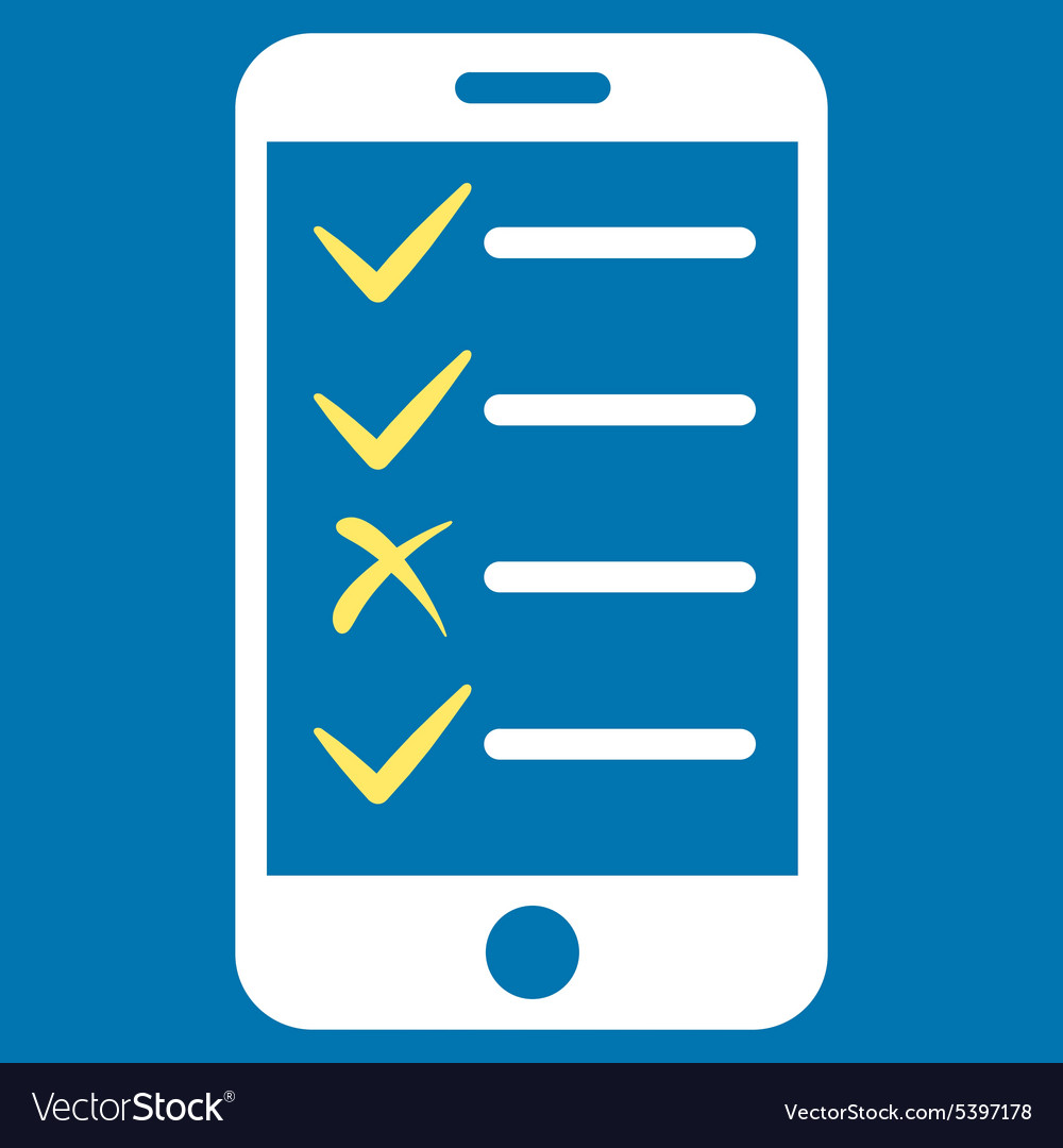 Mobile tasks icon from commerce set