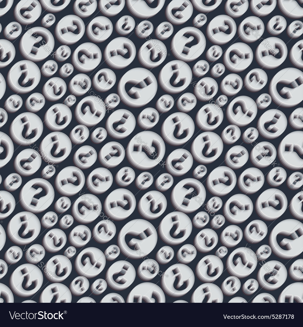 Question Mark Seamless Pattern