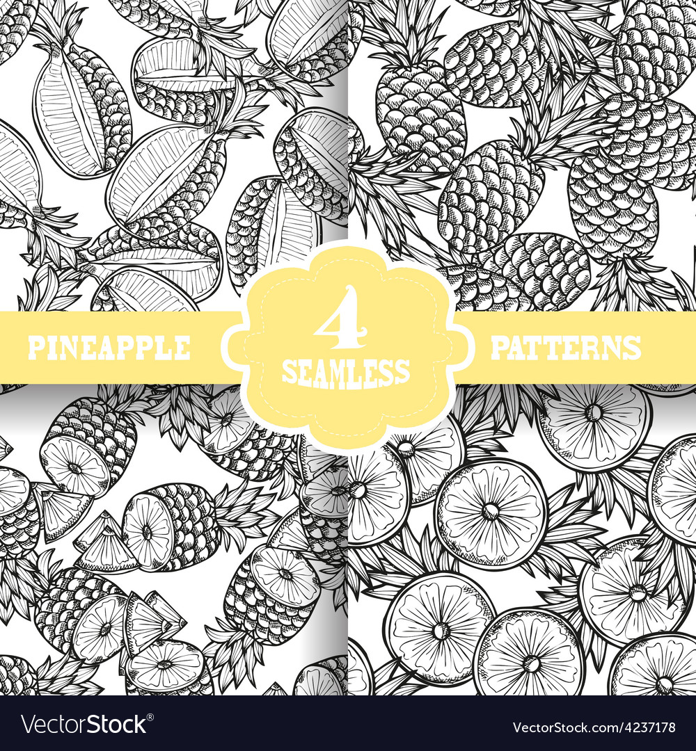 Seamless patterns set