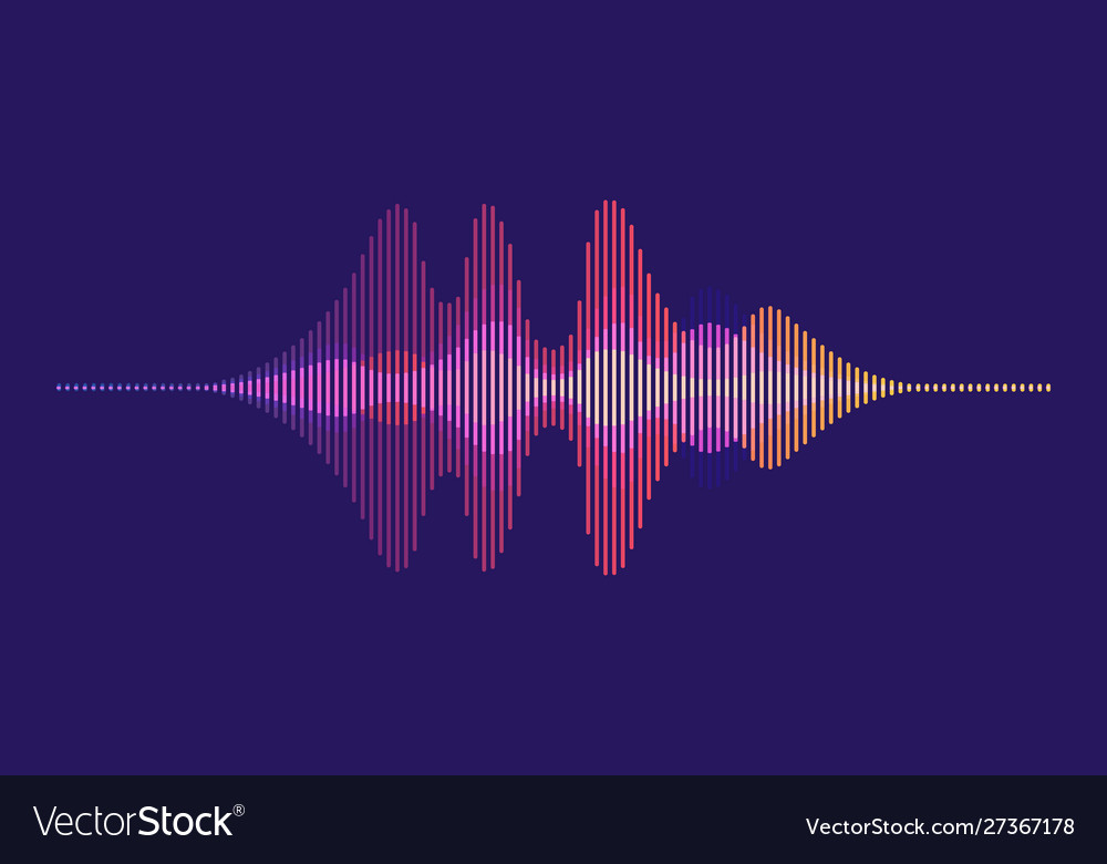 Sound Wave Motion Abstract Background