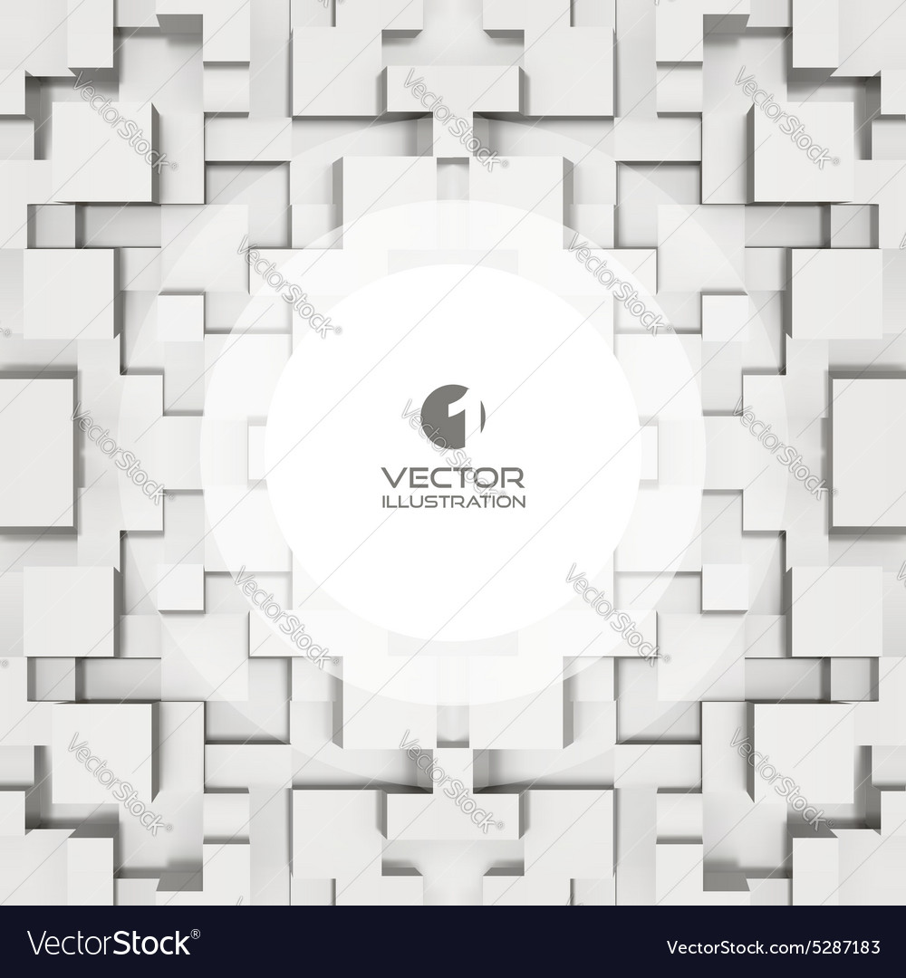 Abstract background of 3d blocks