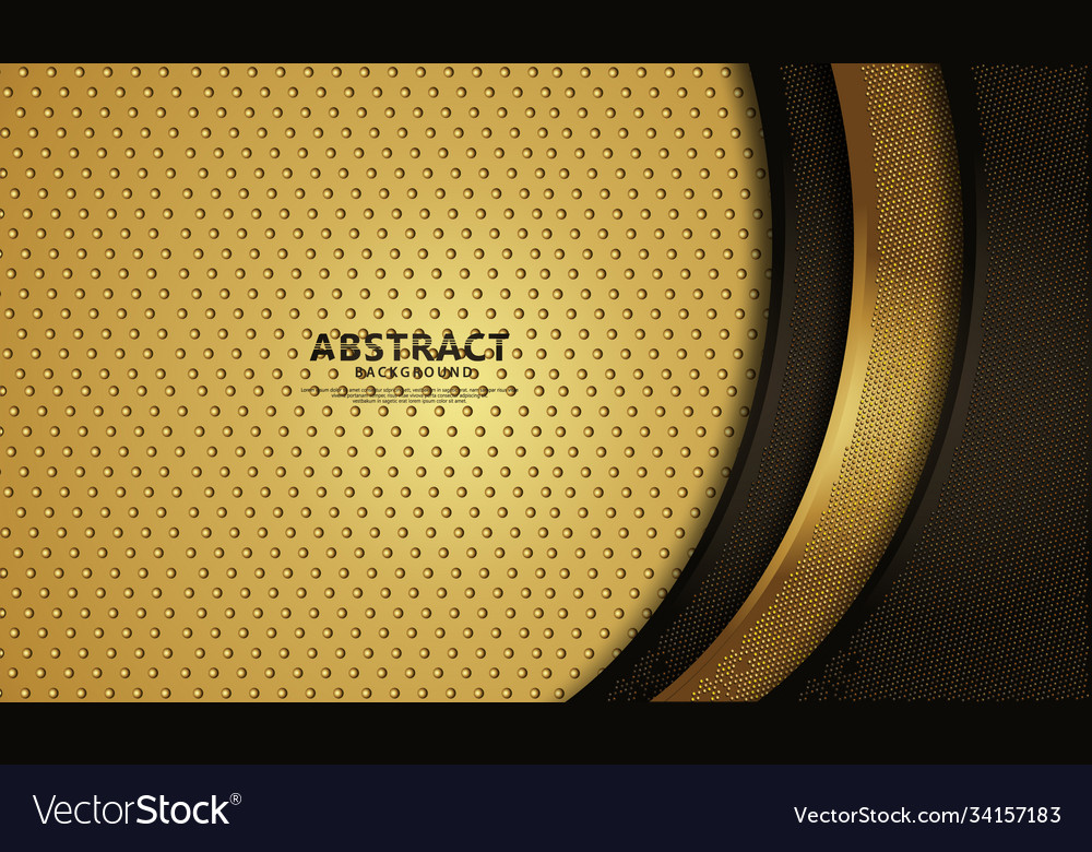 Background with glitters golden effect realistic