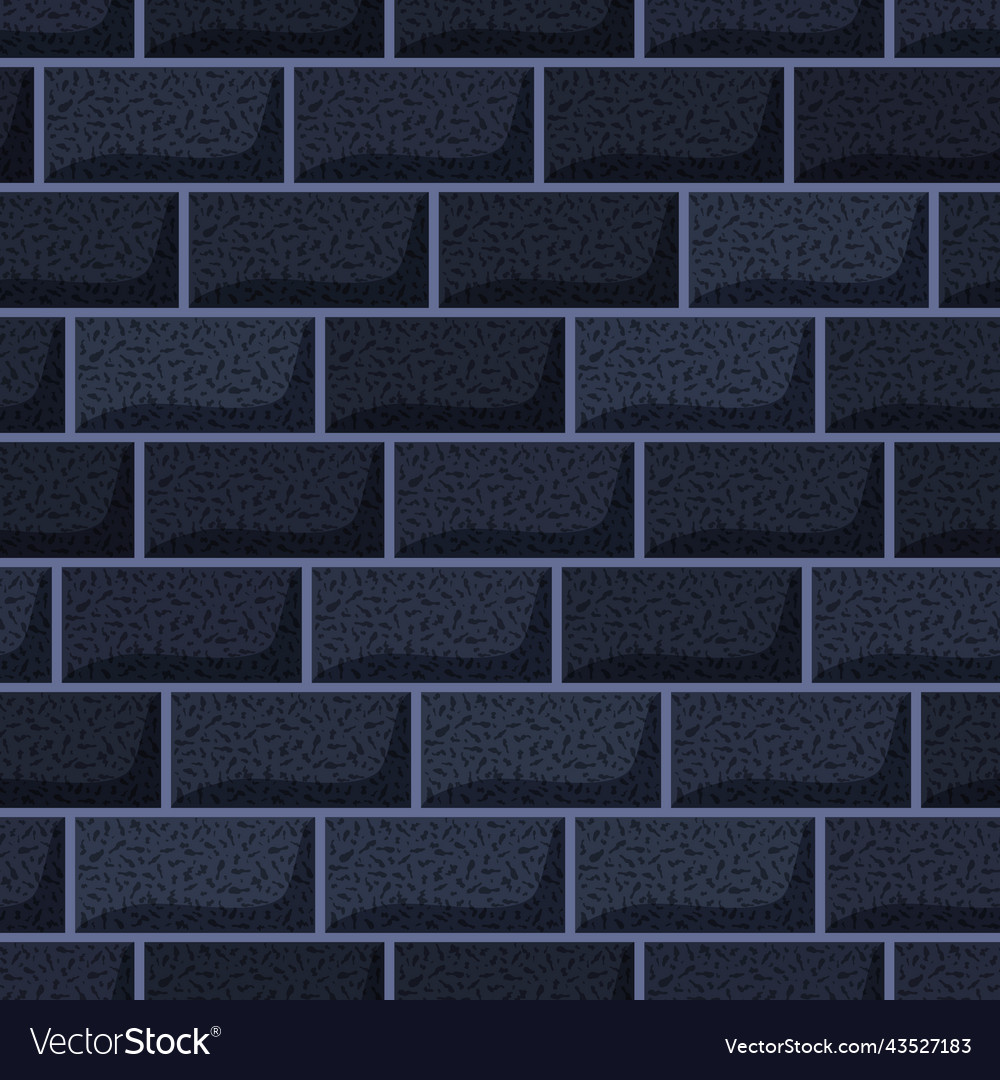 Dark Blue Brick Wall Texture