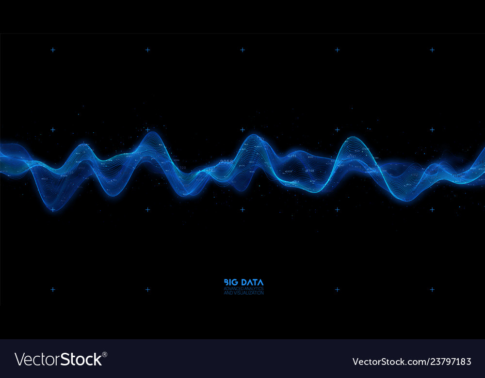 Data Wave: Futuristic Network Visualization