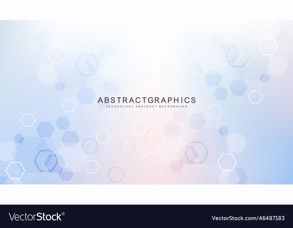 Modern science background with lines dots vector image Modern science background with lines dots