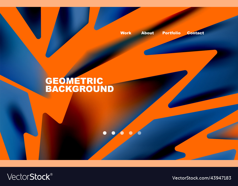 Shards shape composition abstract background web
